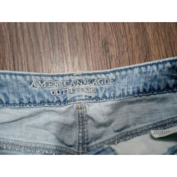 American Eagle Shorts Bundle Womens Size 6 Blue Distressed Cutoff Cotton - Picture 6 of 16